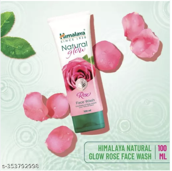Himalaya Natural Glow Rose Face Wash, 100ML INDIA Pack of 2 - Image 3